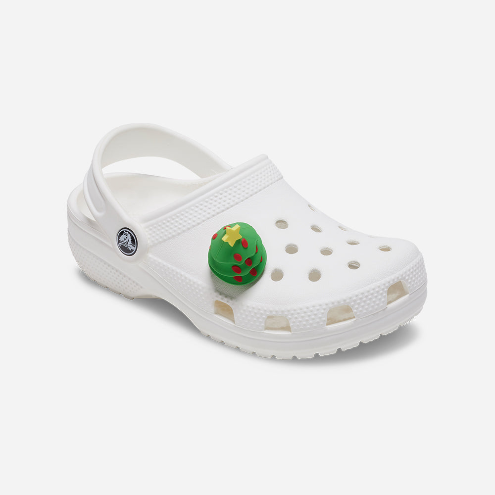 Phụ Kiện Jibbitz™ Crocs 3D Christmas Tree - Xanh Lá - Supersports Vietnam