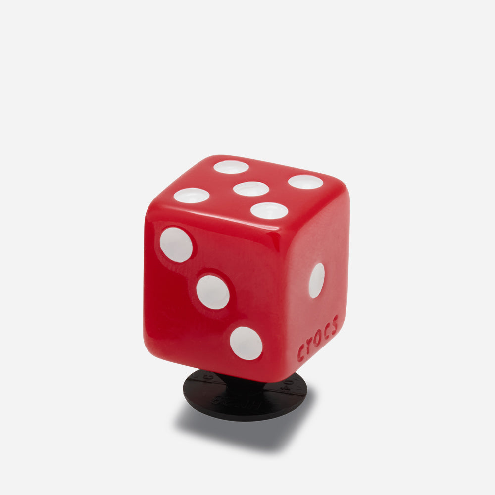 Phụ Kiện Jibbitz™ Crocs Red Dice - Đỏ - Supersports Vietnam