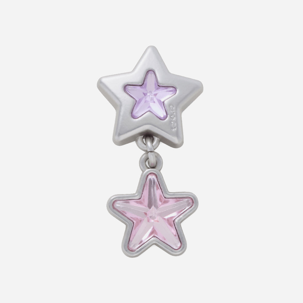 Phụ Kiện Jibbitz Crocs Purple And Pink Star Dangle - Nhiều Màu - Supersports Vietnam