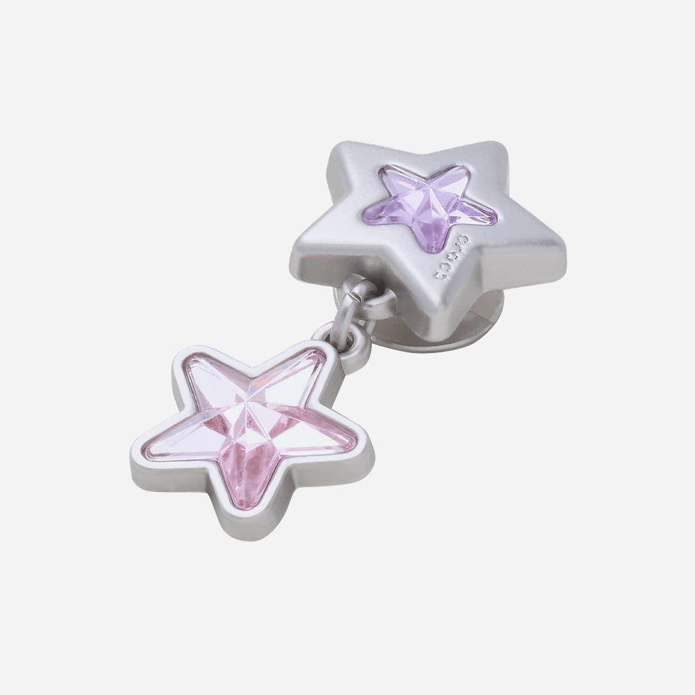 Phụ Kiện Jibbitz Crocs Purple And Pink Star Dangle - Nhiều Màu - Supersports Vietnam