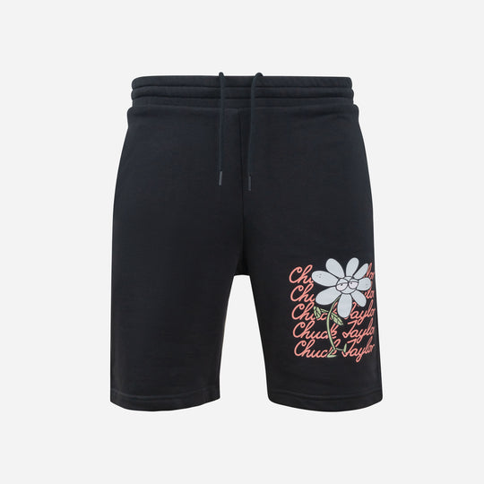Unisex Converse Go To Grow Together French Terry Shorts - Black