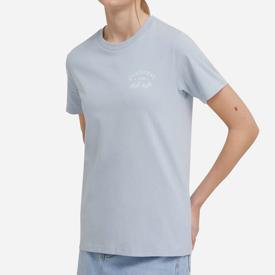 Women's Converse Retro Chuck Flag T-Shirt - Blue