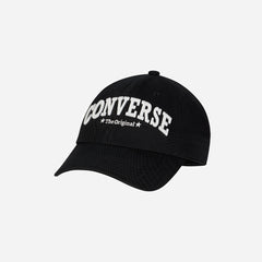 Converse Heritage Graphic 6 Panel Baseball Cap - Black