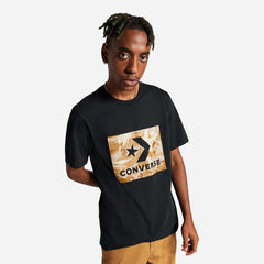 Men's Converse Star Chev Brush Stroke Knock Out Camo Fill T-Shirt