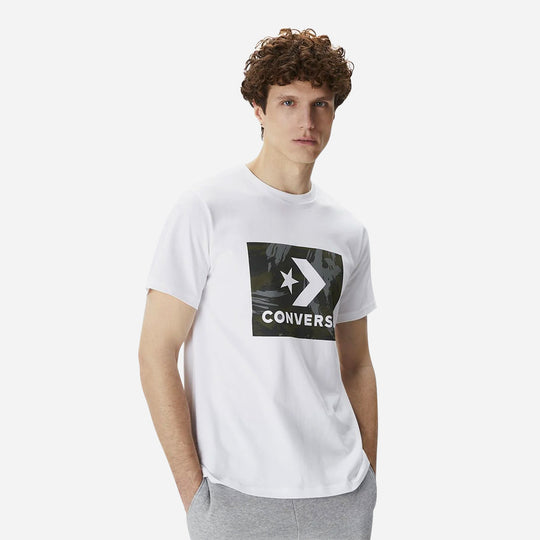 Men's Converse Star Chev Brush Stroke Knock Out Camo Fill T-Shirt
