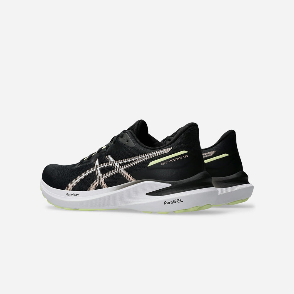 Giày Chạy Bộ Nữ Asics Gt-1000 13 - Đen - Supersports Vietnam