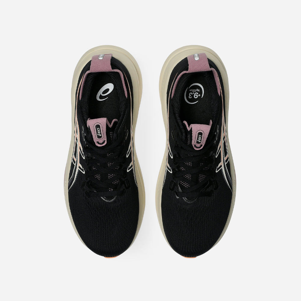 Giày Chạy Bộ Nữ Asics Gel-Nimbus 28 - Đen - Supersports Vietnam