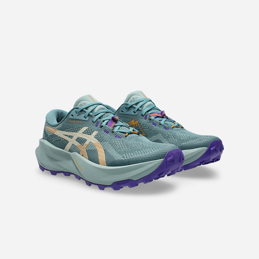 Giày Chạy Trail Nữ Asics Trabuco 14 - Xanh Dương - Supersports Vietnam