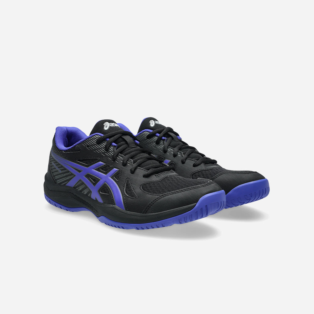 Giày Tennis Nam Asics Upcourt 6 - Đen - Supersports Vietnam