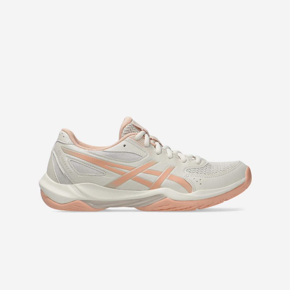 Giày Tennis Nữ Asics Gel-Rocket 12 - Trắng - Supersports Vietnam