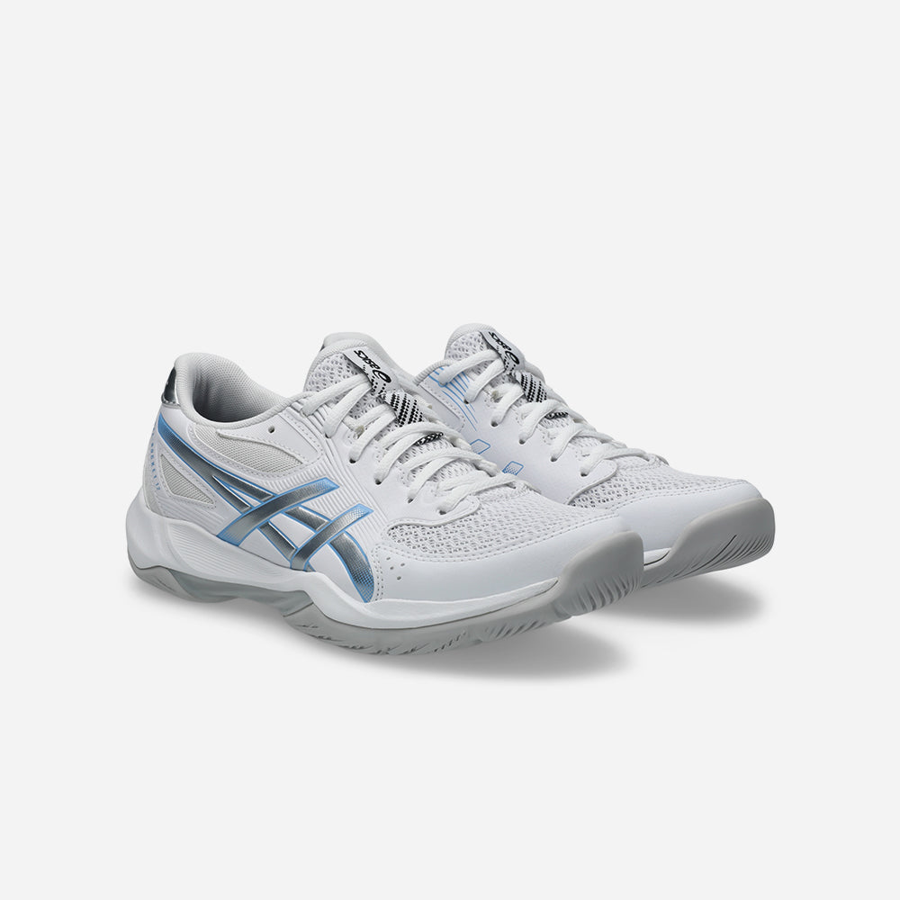 Giày Tennis Nữ Asics Gel-Rocket 12 - Trắng - Supersports Vietnam