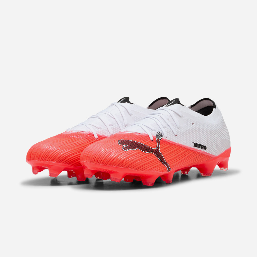 Giày Đá Bóng Sân Cỏ Tự Nhiên Nam Puma Ultra Nitro 7 Match Fg/Ag - Đỏ - Supersports Vietnam