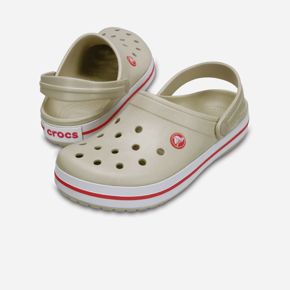 Giày Clog Unisex Crocs Crocband - Be - Supersports Vietnam