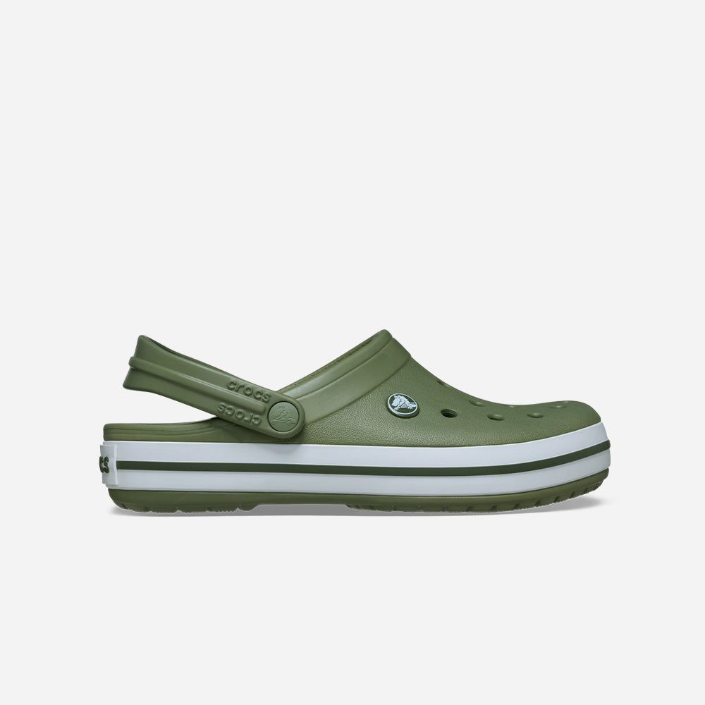 Giày Clog Unisex Crocs Crocband - Xanh Lá - Supersports Vietnam