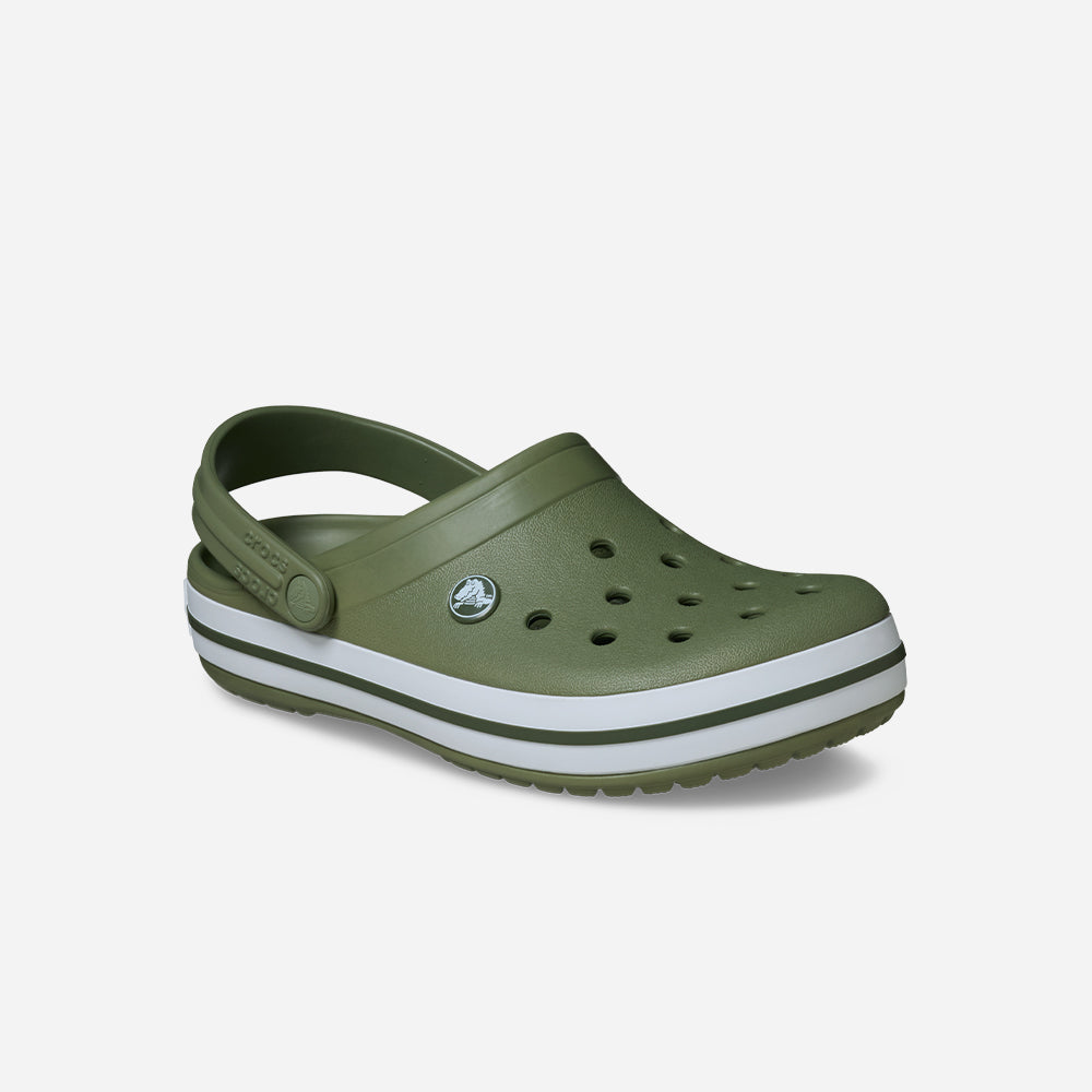 Giày Clog Unisex Crocs Crocband - Xanh Lá - Supersports Vietnam