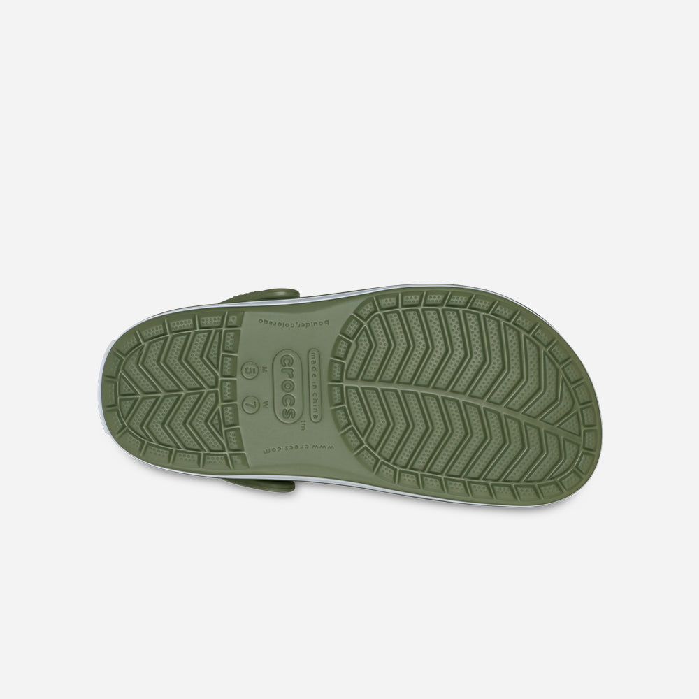 Giày Clog Unisex Crocs Crocband - Xanh Lá - Supersports Vietnam
