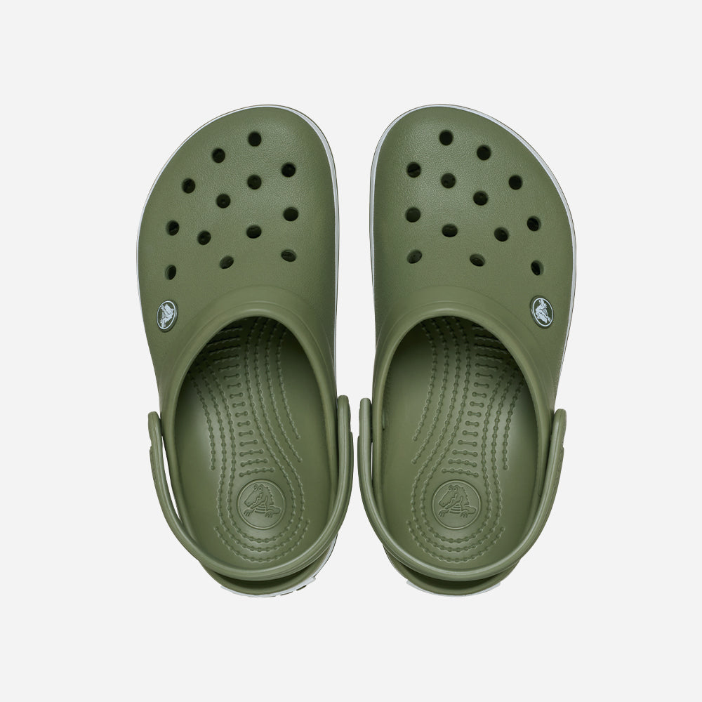 Giày Clog Unisex Crocs Crocband - Xanh Lá - Supersports Vietnam
