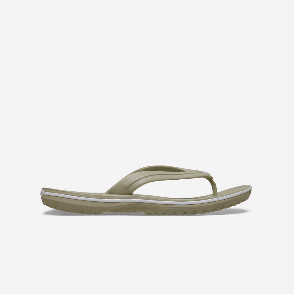 Dép Xỏ Ngón Unisex Crocs Crocband - Nâu - Supersports Vietnam