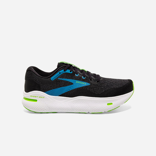Men's Brooks Ghost Max Running Shoes - Black