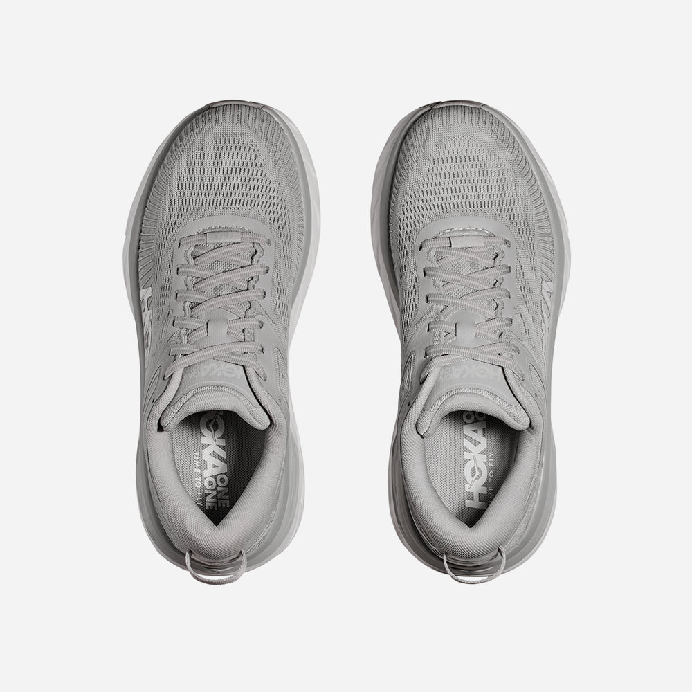 Giày Sneaker Nam HOKA Bondi 7 - Xám - Supersports Vietnam
