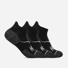 Vớ Thể Thao HOKA No-Show Run (3 Đôi) - Đen - Supersports Vietnam