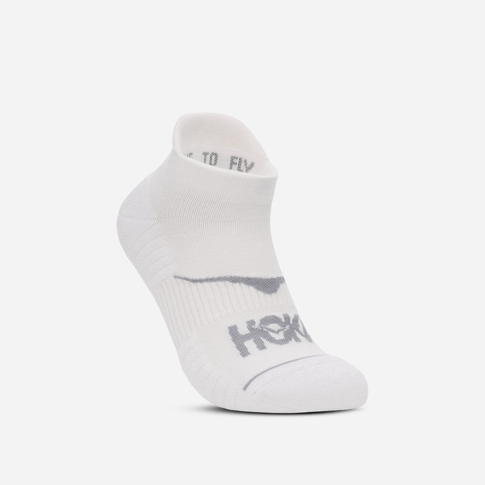 Vớ Thể Thao HOKA No-Show Run 3-Pack - Trắng - Supersports Vietnam