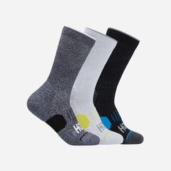 Hoka Crew 3-Pack Socks - Multicolor