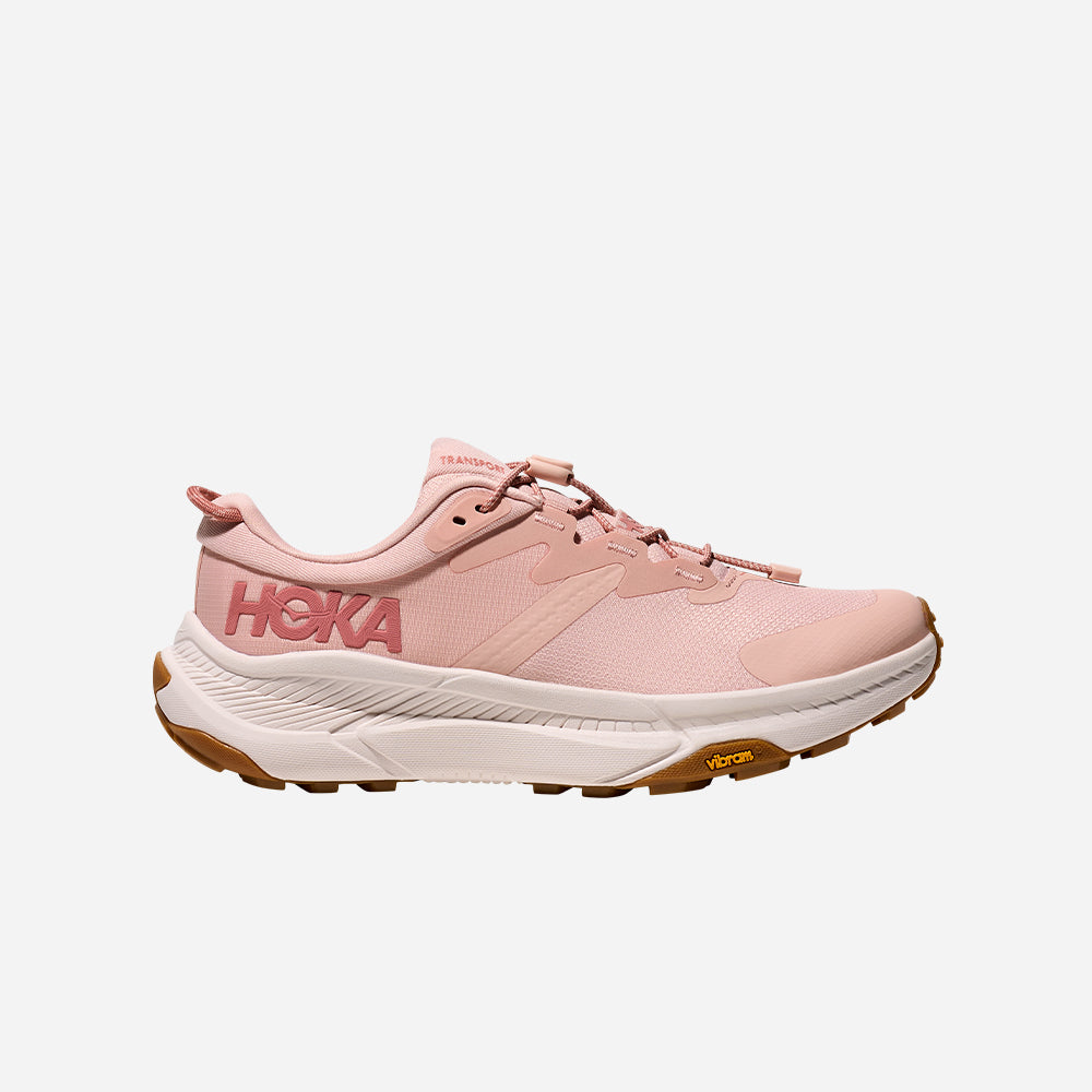 Giày Đi Bộ Đường Dài Nữ HOKA Transport - Hồng - Supersports Vietnam