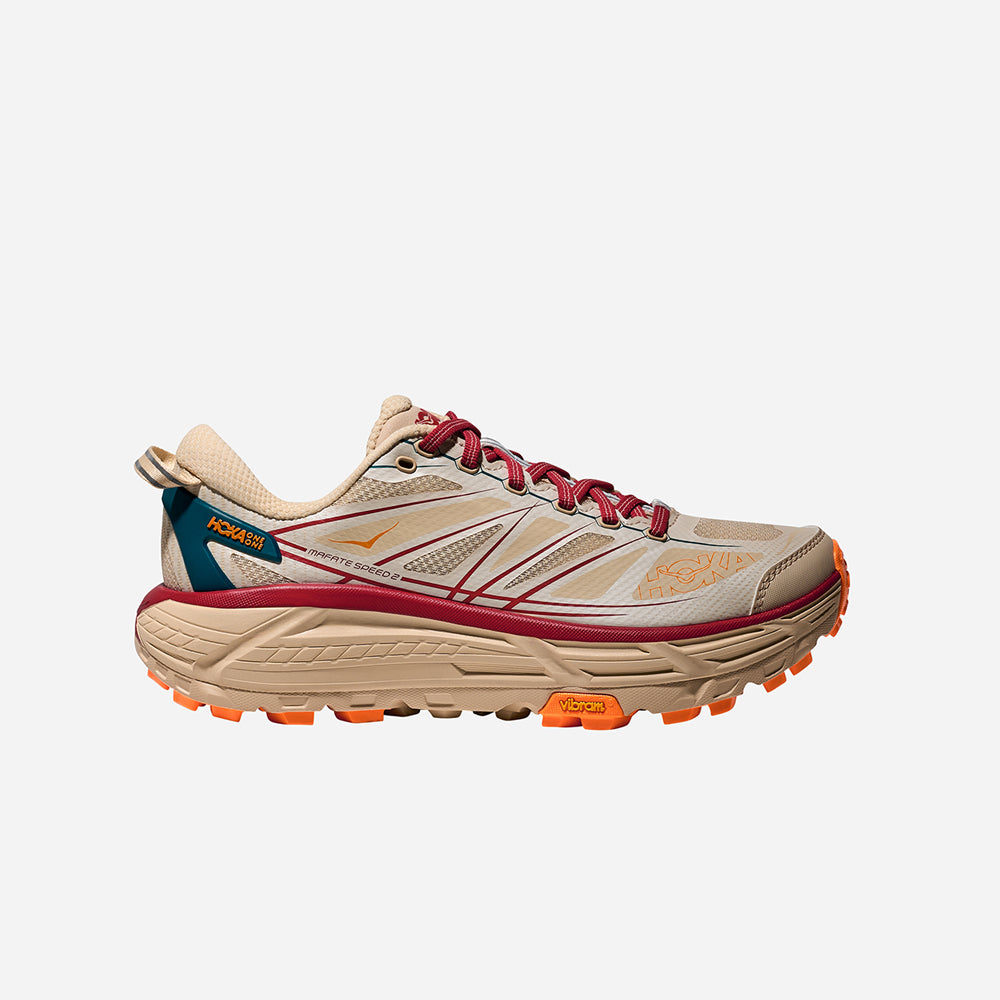 Giày Sneaker Unisex HOKA Mafate Speed 2 - Be - Supersports Vietnam