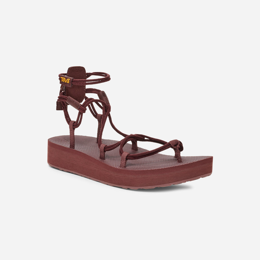 Giày Sandals Nữ Teva Midform Infinity - Đỏ - Supersports Vietnam