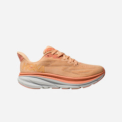 Women's Hoka Clifton 9 Running Shoes - Orange