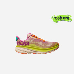 Kids' Hoka Clifton 9 Youth Running Shoes - Multicolor