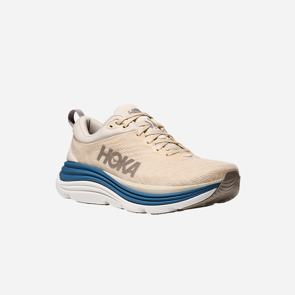 Giày Chạy Bộ Nam HOKA Gaviota 5 Wide - Be - Supersports Vietnam