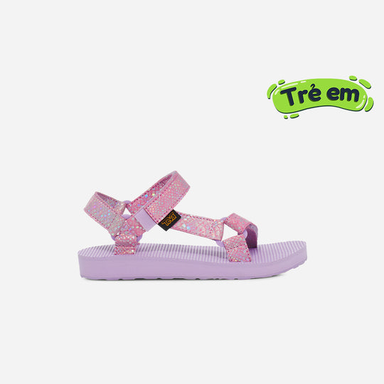Kids' Teva Original Universal Sparklie Sandals - Purple