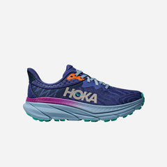 Women's Hoka Challenger Atr 7 Wide Running Shoes - Blue