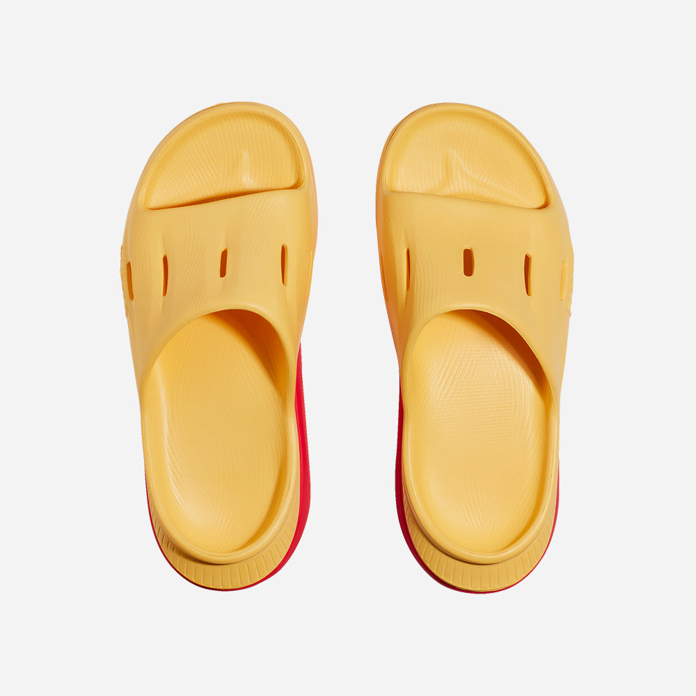 Dép Thời Trang Unisex HOKA Ora Recovery Slide 3 - Vàng - Supersports Vietnam