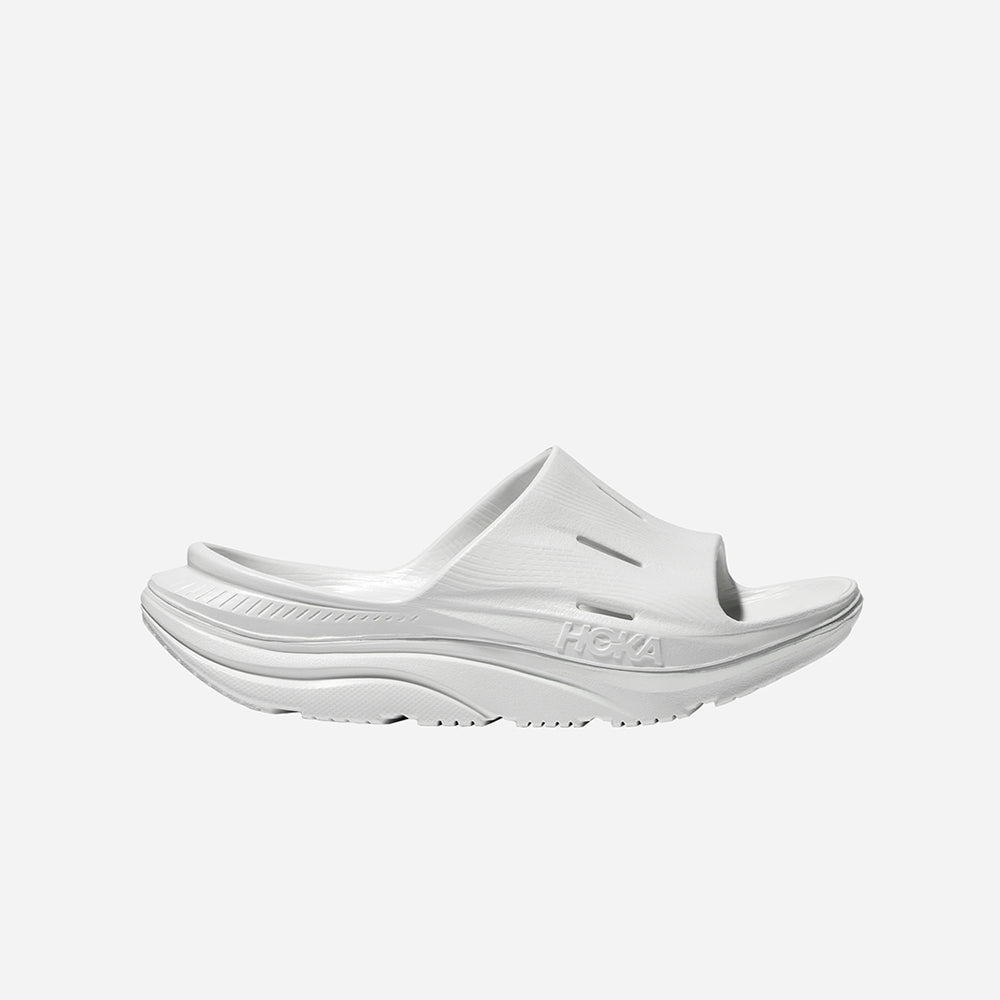Dép Quai Ngang Unisex HOKA Ora Recovery 3 - Trắng - Supersports Vietnam