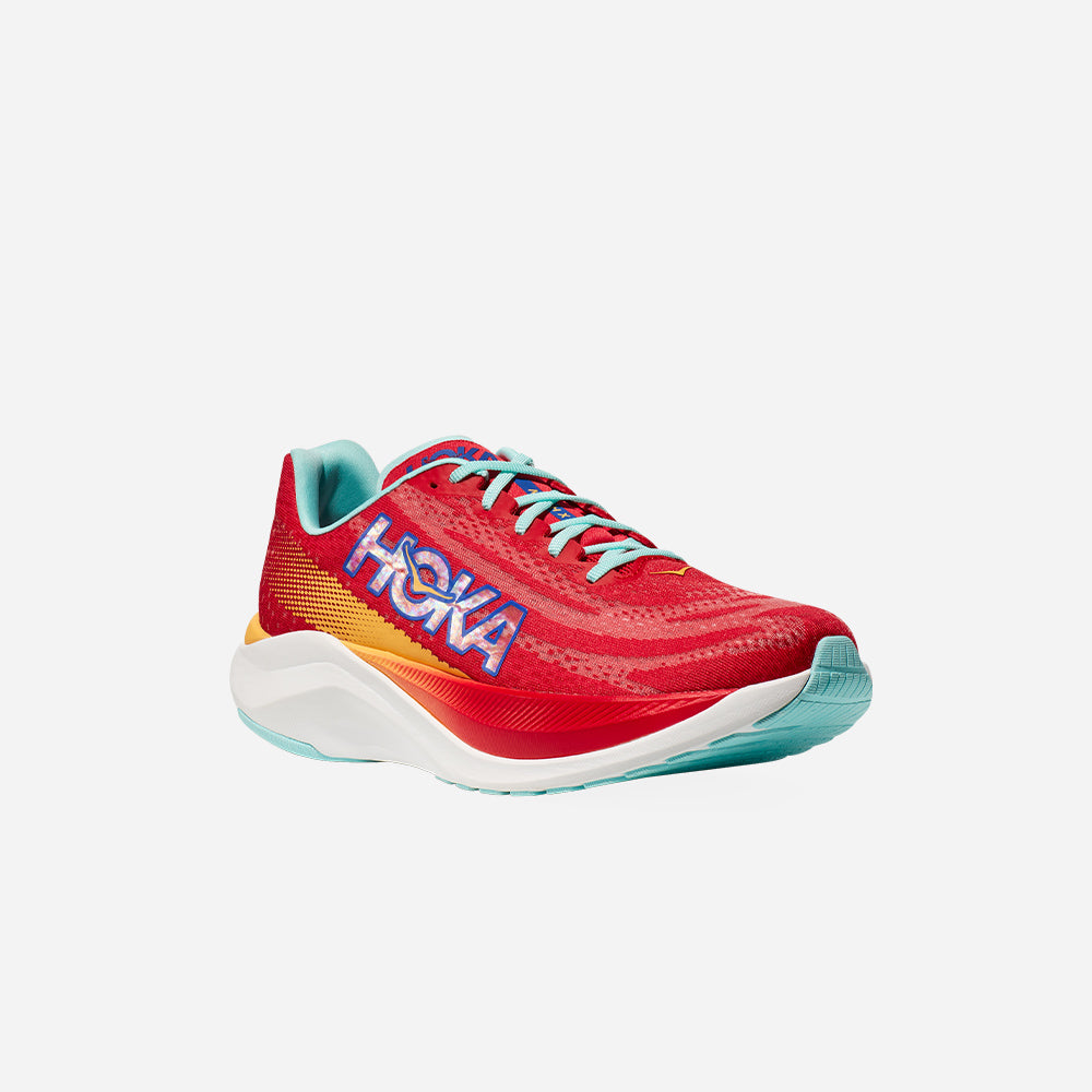 Giày Chạy Bộ Nữ HOKA Mach X - Đỏ - Supersports Vietnam