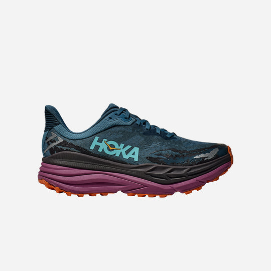 Giày Chạy Bộ Nữ Hoka Stinson 7 - Xanh Dương