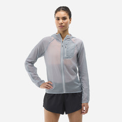 Áo Khoác Nữ HOKA Skyflow - Xám - Supersports Vietnam