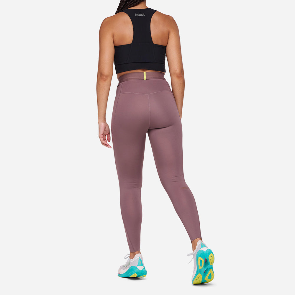Quần Bó Thể Thao Nữ HOKA Novafly 25'' - Tím - Supersports Vietnam