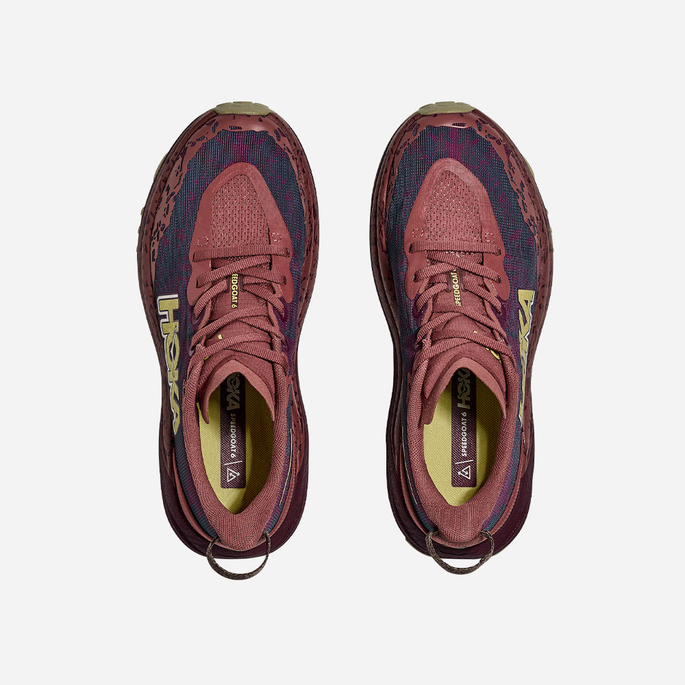 Giày Chạy Bộ Nữ HOKA Speedgoat 6 - Đỏ - Supersports Vietnam