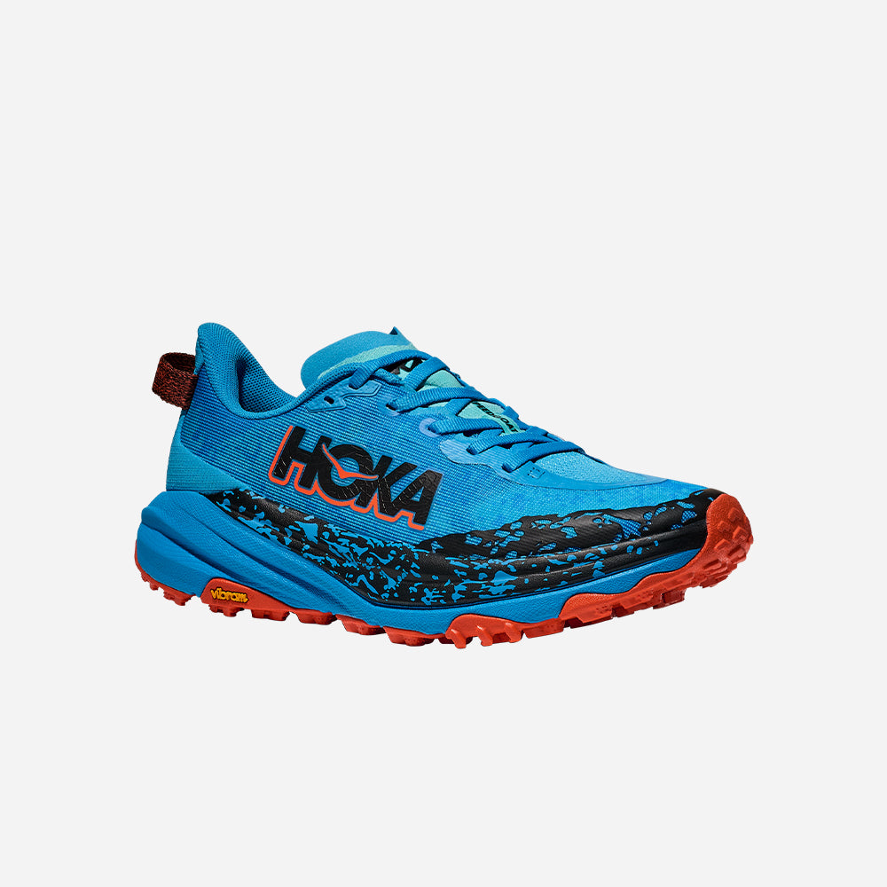Giày Chạy Trail Nữ HOKA Speedgoat 6 - Xanh Dương - Supersports Vietnam