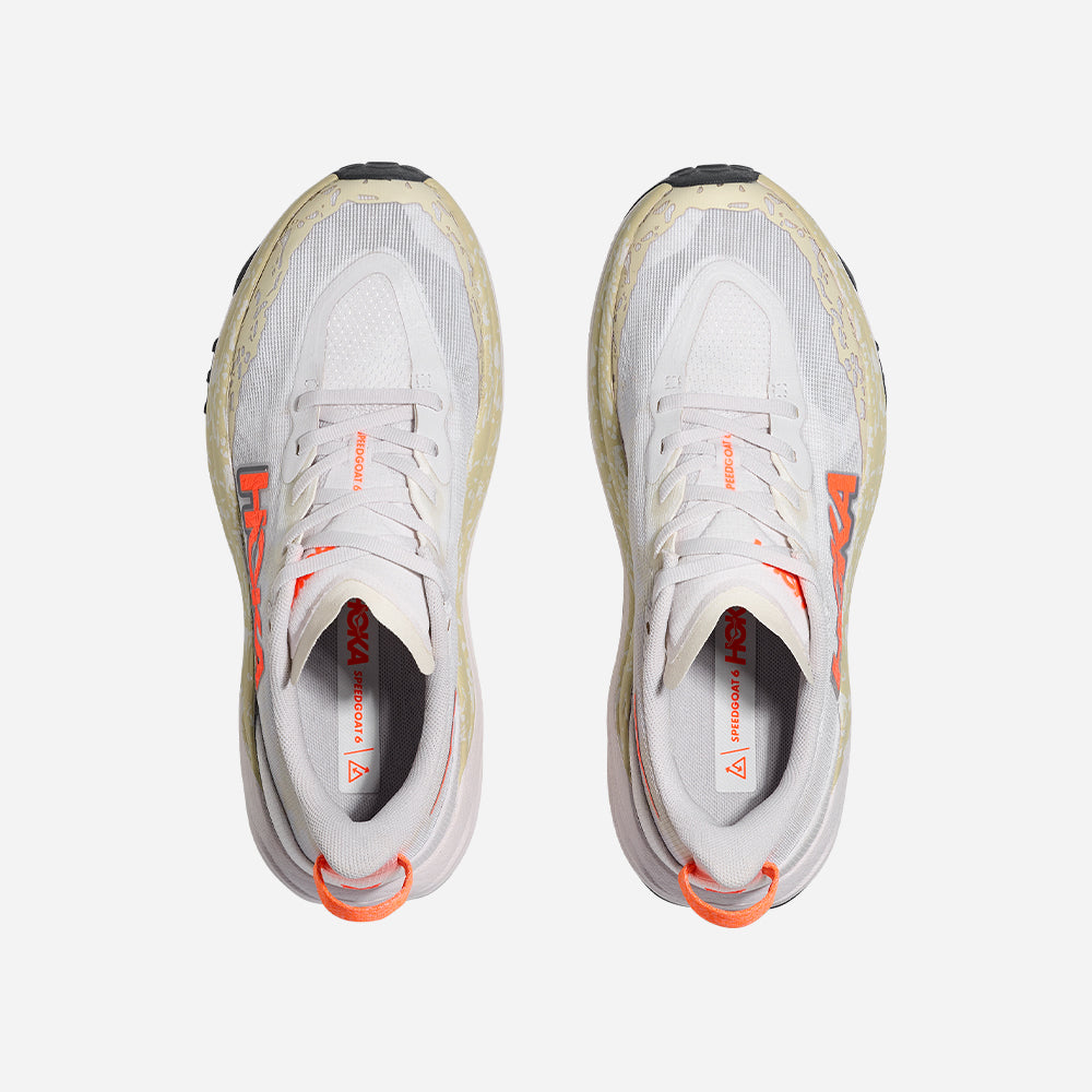 Giày Chạy Trail Nữ HOKA Speedgoat 6 - Trắng