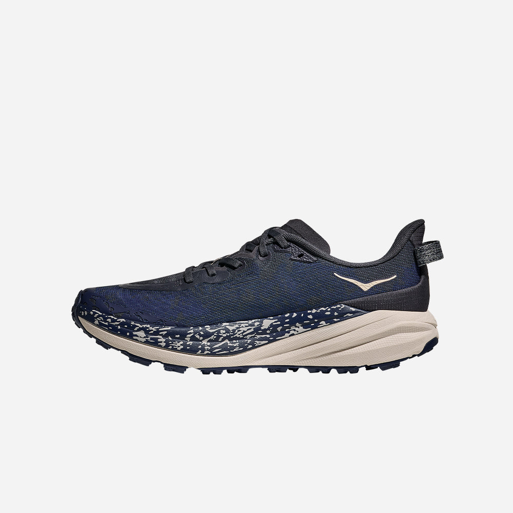 Giày Chạy Trail Nam HOKA Speedgoat 6 Wide - Xanh Navy