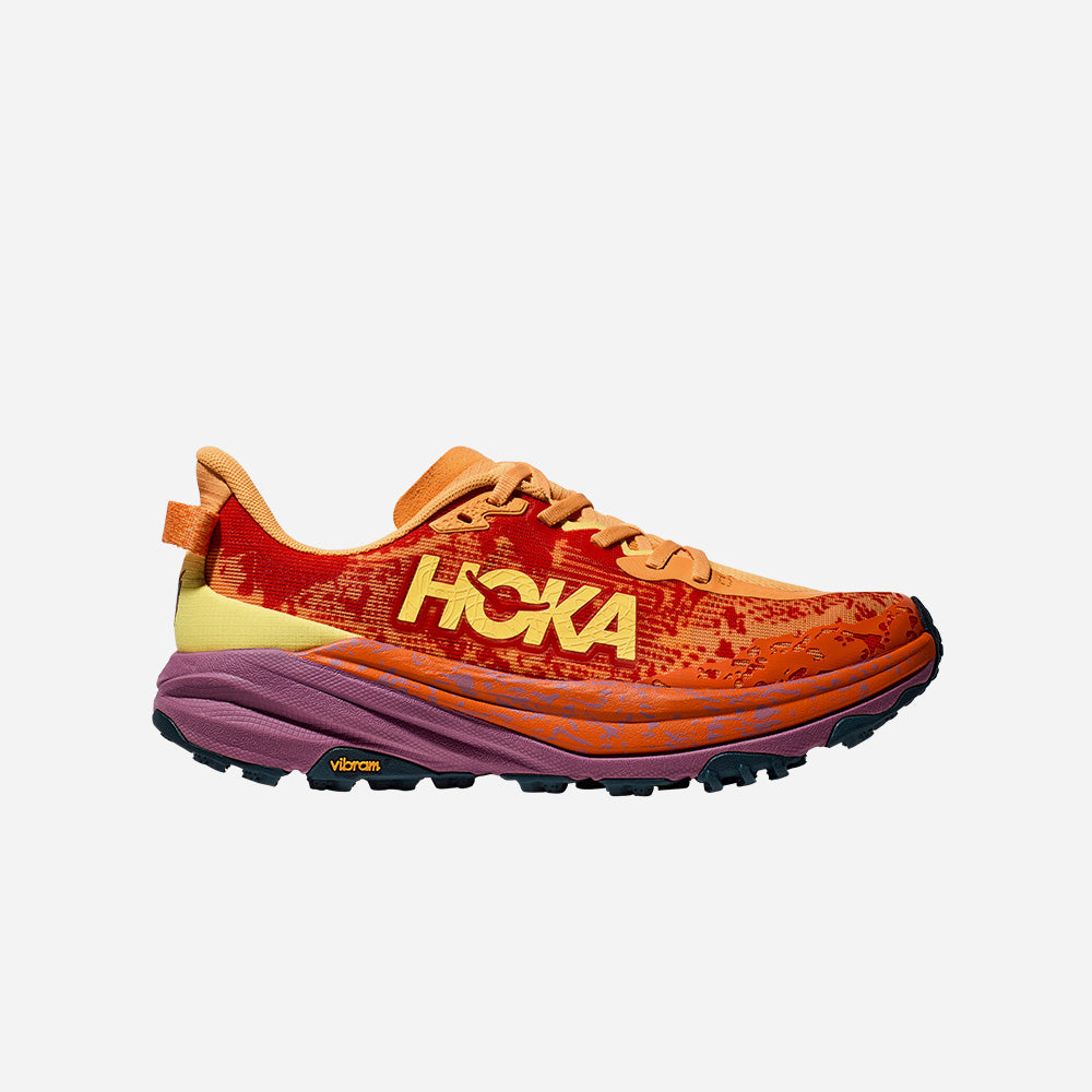 Giày Chạy Bộ Nam Hoka Speedgoat 6 Wide - Cam