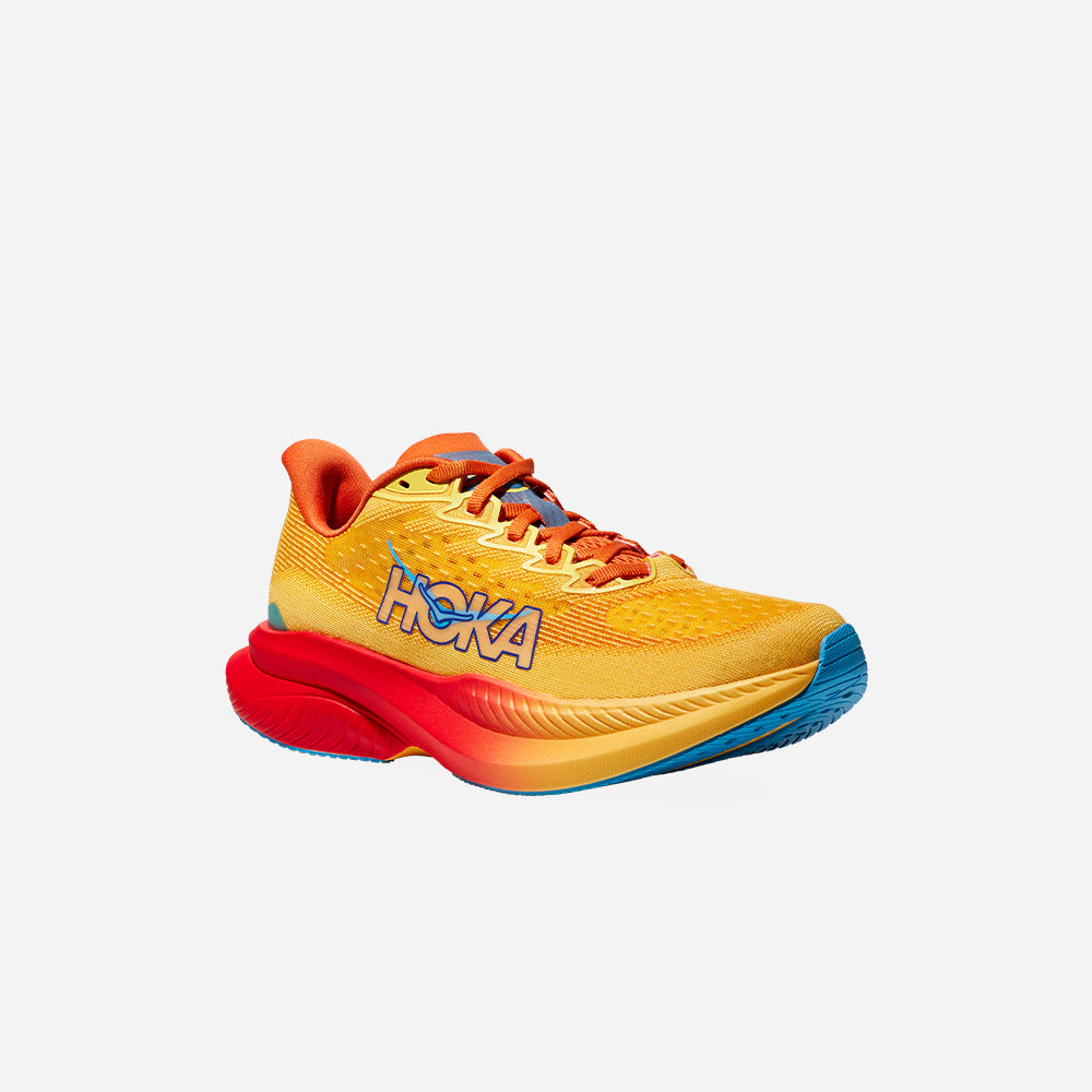 Giày Chạy Bộ Nam HOKA Mach 6 Wide - Cam - Supersports Vietnam
