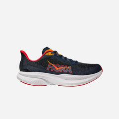 Men's Hoka Mach 6 Wide Running Shoes - Navy