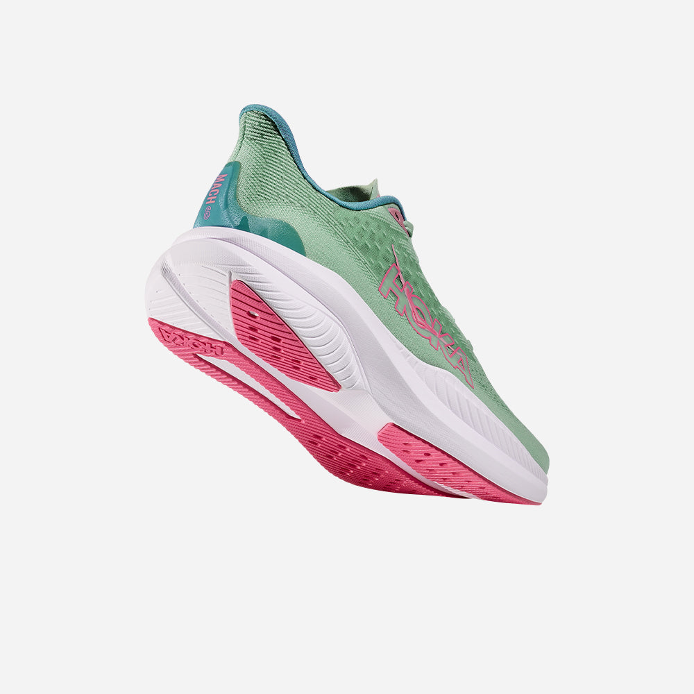 Giày Chạy Bộ Nữ HOKA Mach 6 Wide - Xanh Lá - Supersports Vietnam