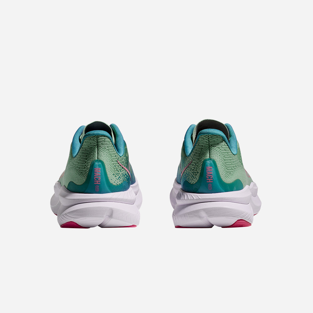 Giày Chạy Bộ Nữ HOKA Mach 6 Wide - Xanh Lá - Supersports Vietnam